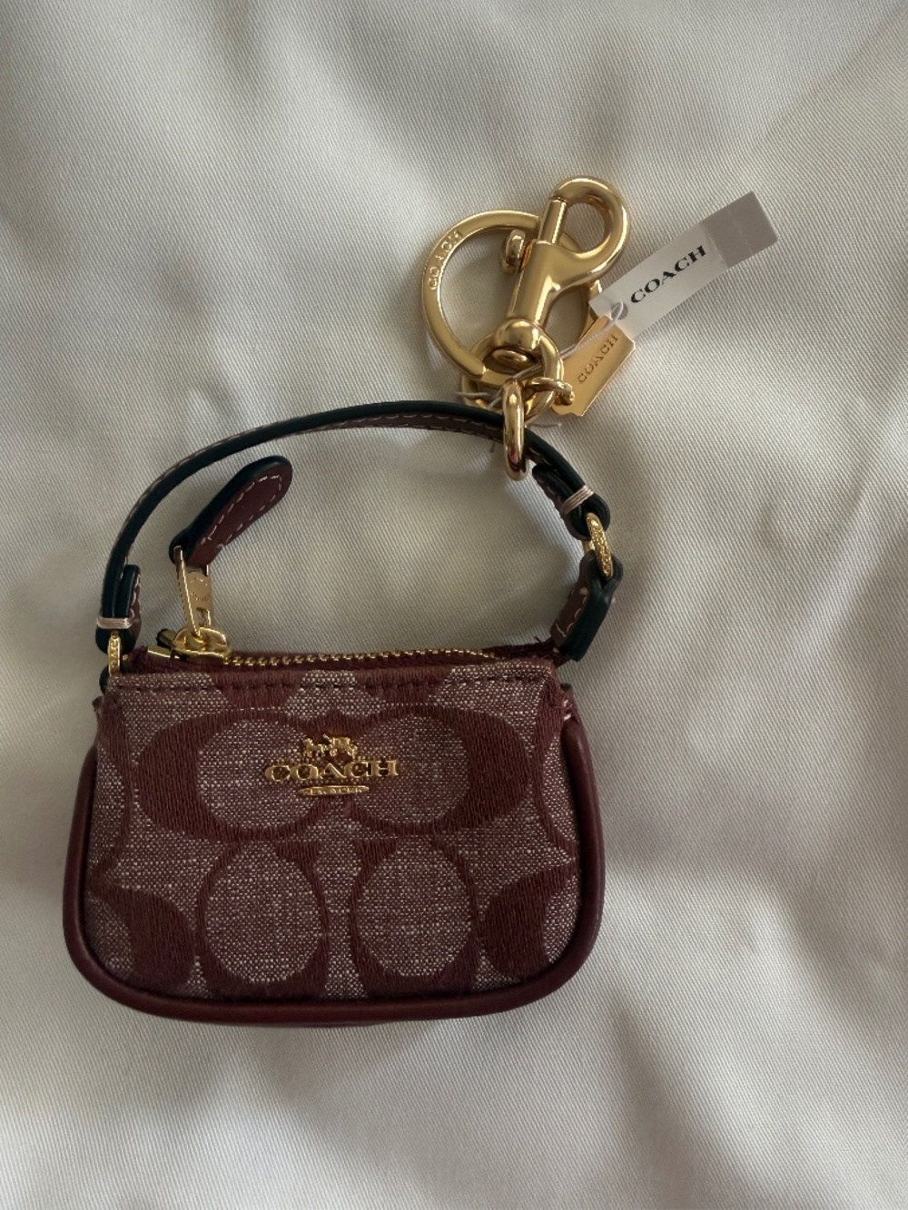 Coach Micro Keyring